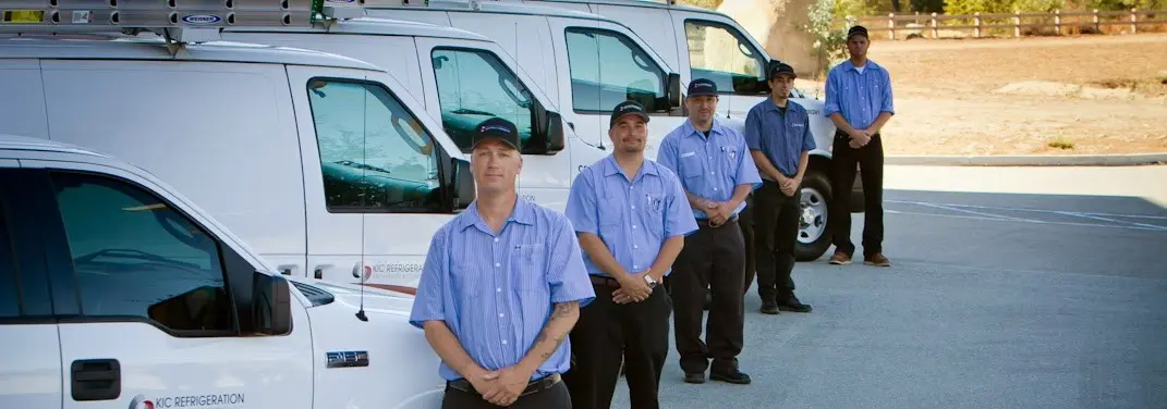 KIC Refrigeration crew ready for Mini Split Repair jobs across St. Helena